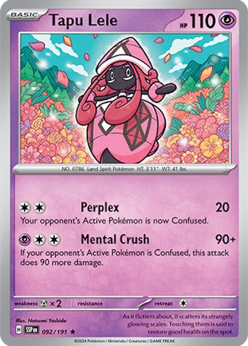 [Reverse Holo] SSP 092/191 Tapu Lele R