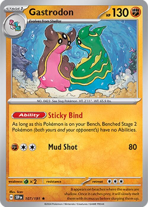 [Reverse Holo] SSP 107/191 Gastrodon R