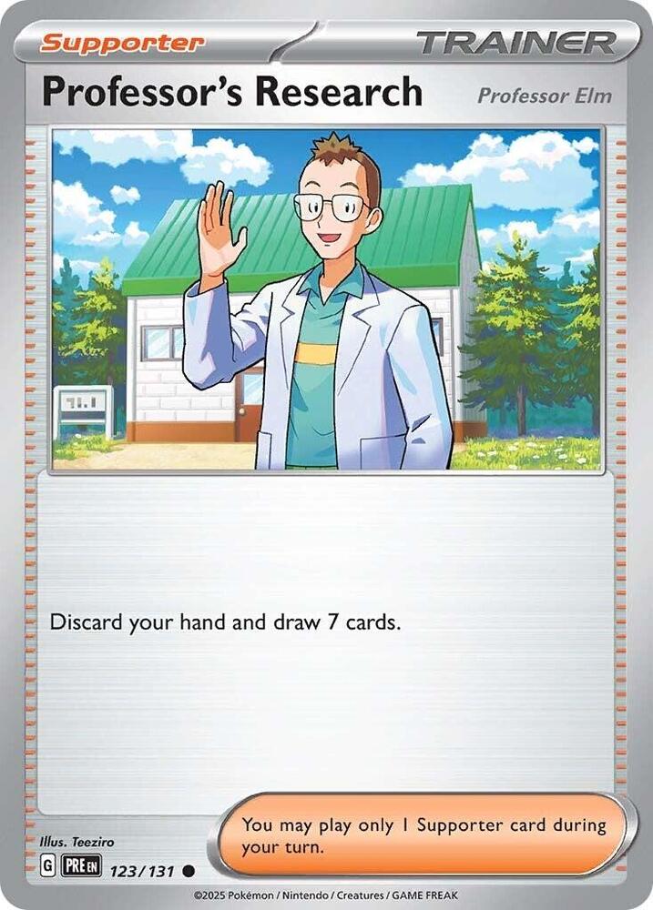 PRE 123/131 Professor's Research [Professor Elm] C