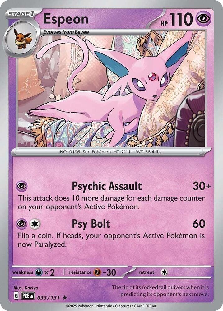 PRE 033/131 Espeon R