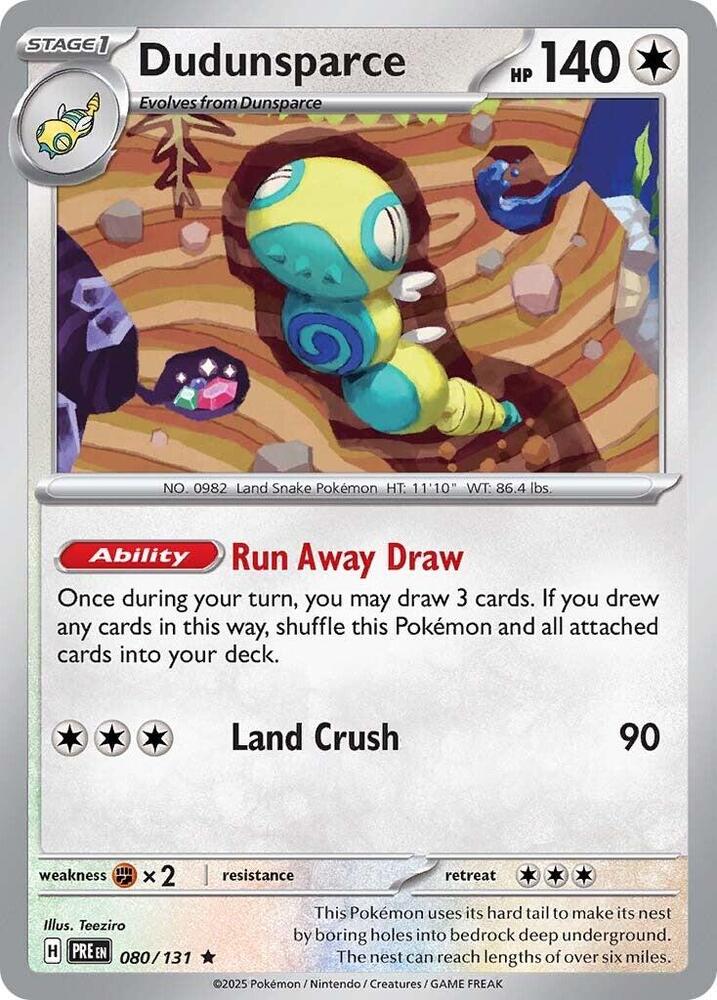 PRE 080/131 Dudunsparce R