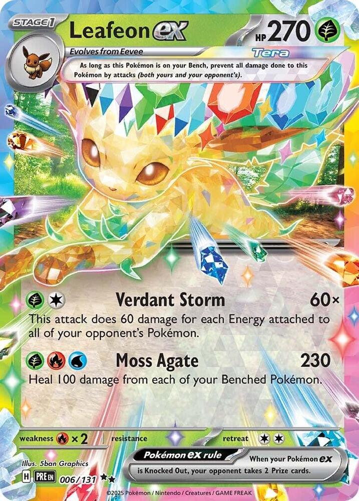 PRE 006/131 Leafeon ex RR