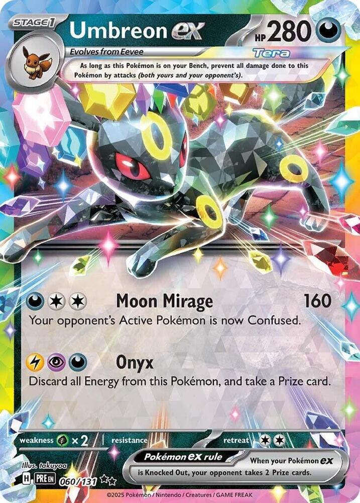 PRE 060/131 Umbreon ex RR