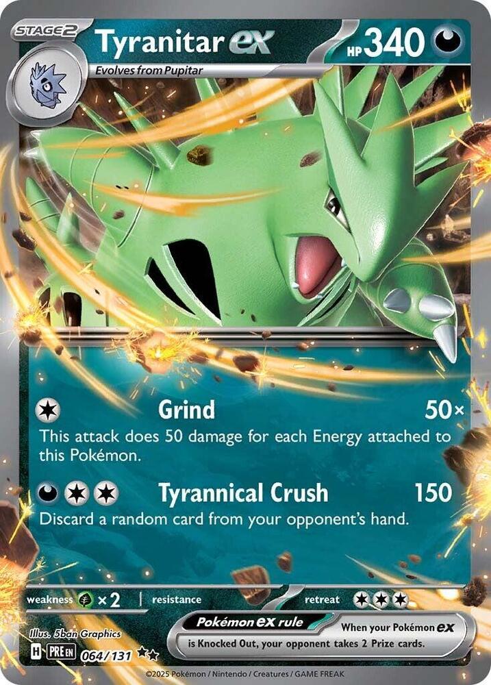 PRE 064/131 Tyranitar ex RR