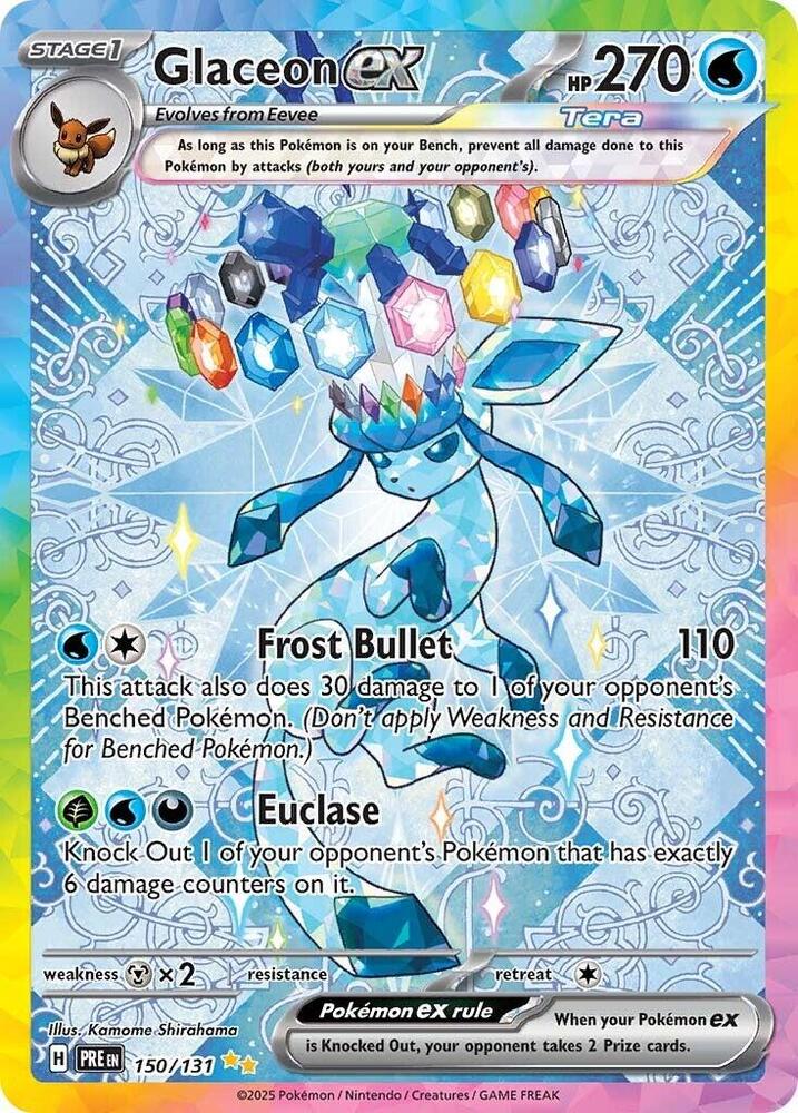 PRE 150/131 Glaceon ex SIR