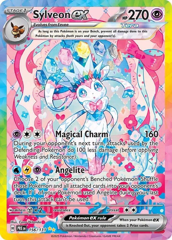 PRE 156/131 Sylveon ex SIR