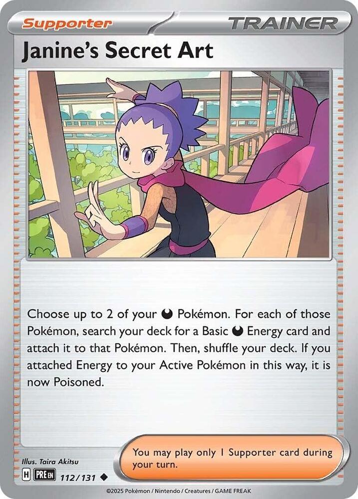 PRE 112/131 Janine's Secret Art U