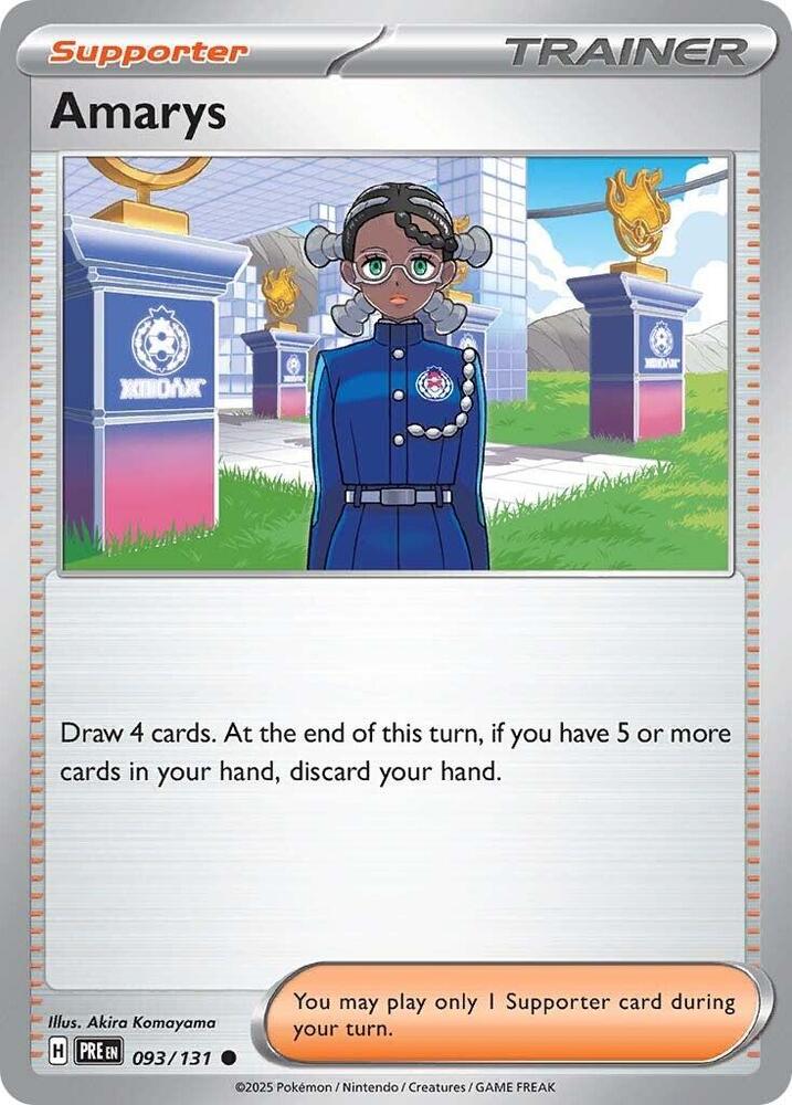 [Reverse Holo] PRE 093/131 Amarys C
