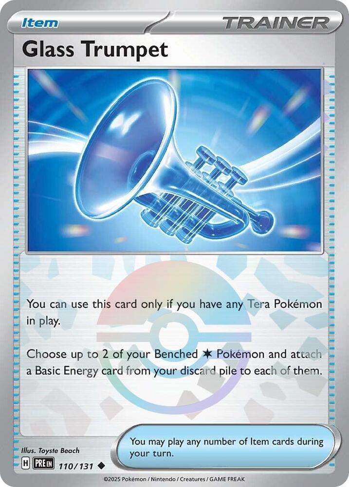 [Reverse Holo - Poke Ball] PRE 110/131 Glass Trumpet U