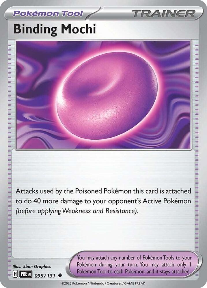 [Reverse Holo] PRE 095/131 Binding Mochi U