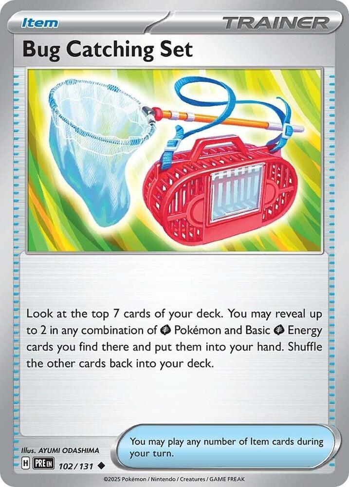 [Reverse Holo] PRE 102/131 Bug Catching Set U