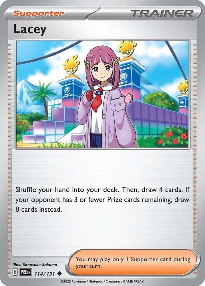 [Reverse Holo] PRE 114/131 Lacey U