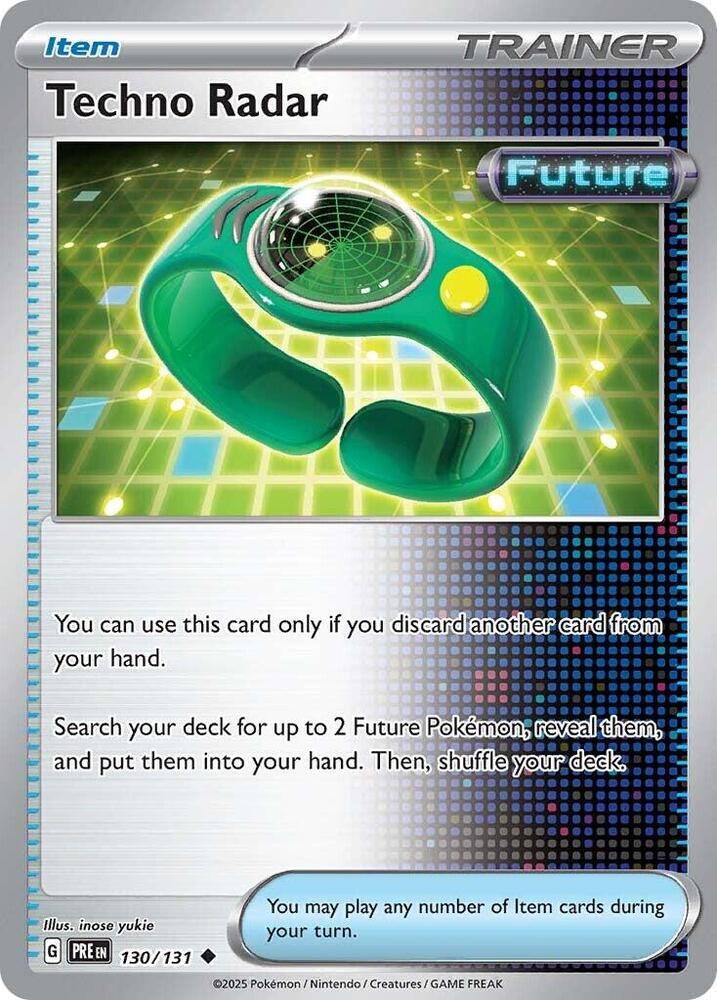 [Reverse Holo] PRE 130/131 Techno Radar U
