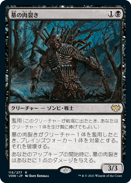 [Foil] [Janpanese Version] VOW 115 Graf Reaver R