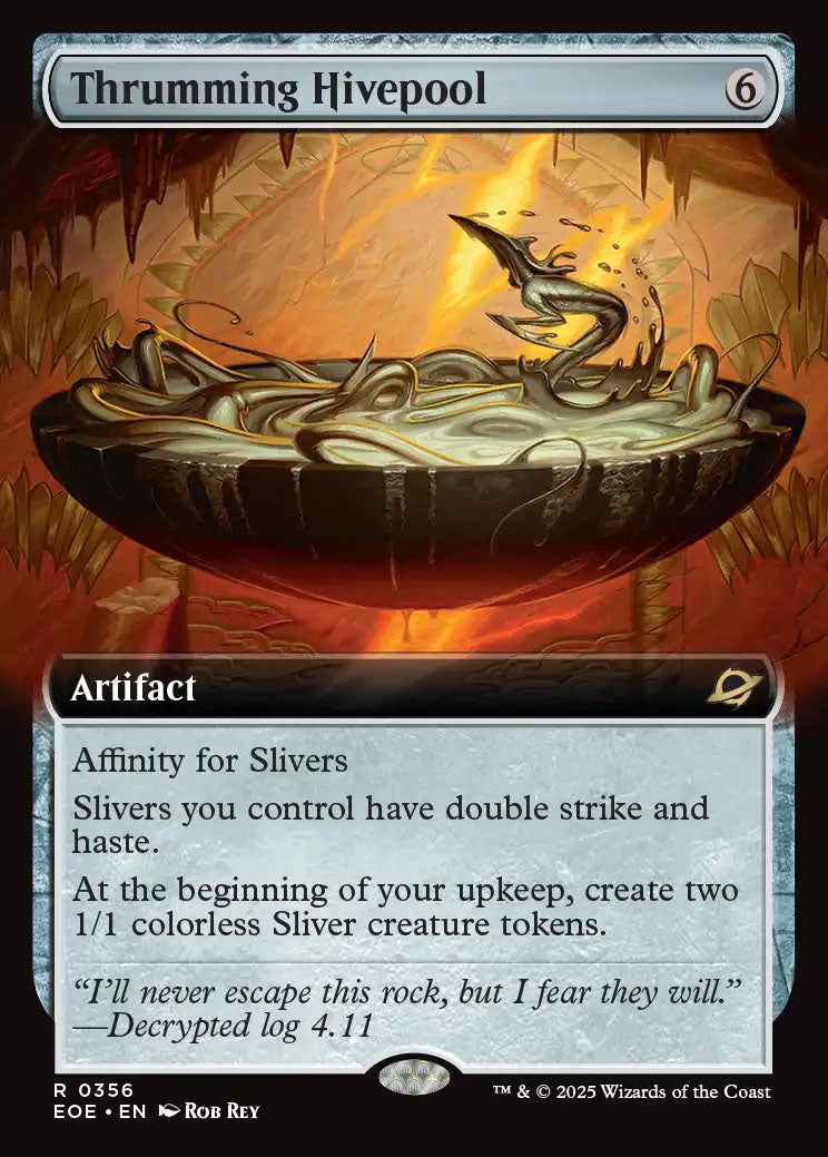 EOE 356 Thrumming Hivepool (0356 - Extended Art) R