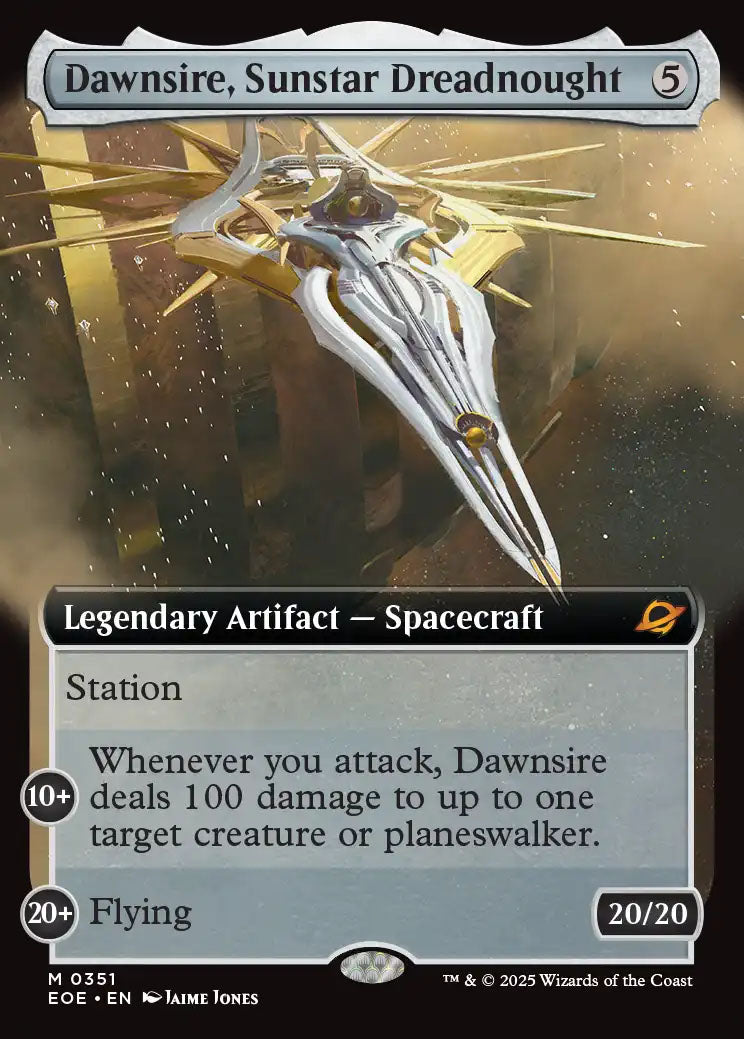 EOE 351 Dawnsire, Sunstar Dreadnought (0351 - Extended Art) M