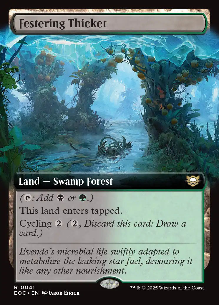 EOC 041 Festering Thicket (0041 - Extended Art) R