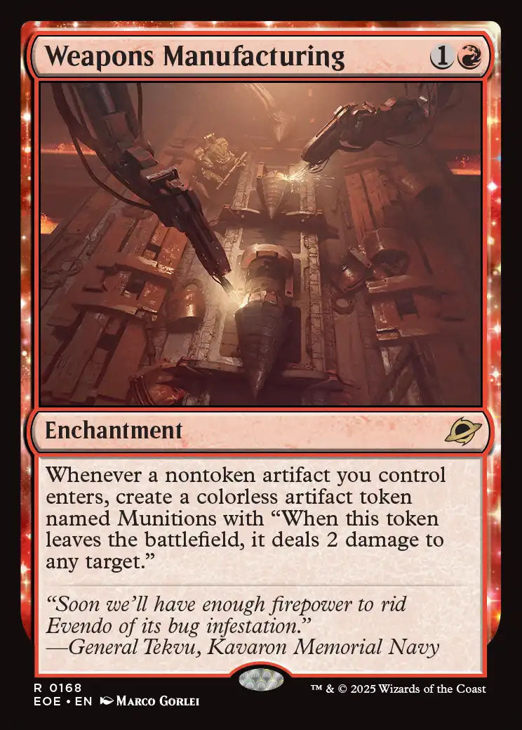 [Foil] EOE 168 Weapons Manufacturing R