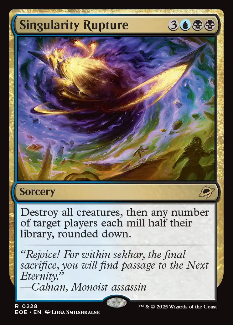 [Foil] EOE 228 Singularity Rupture R