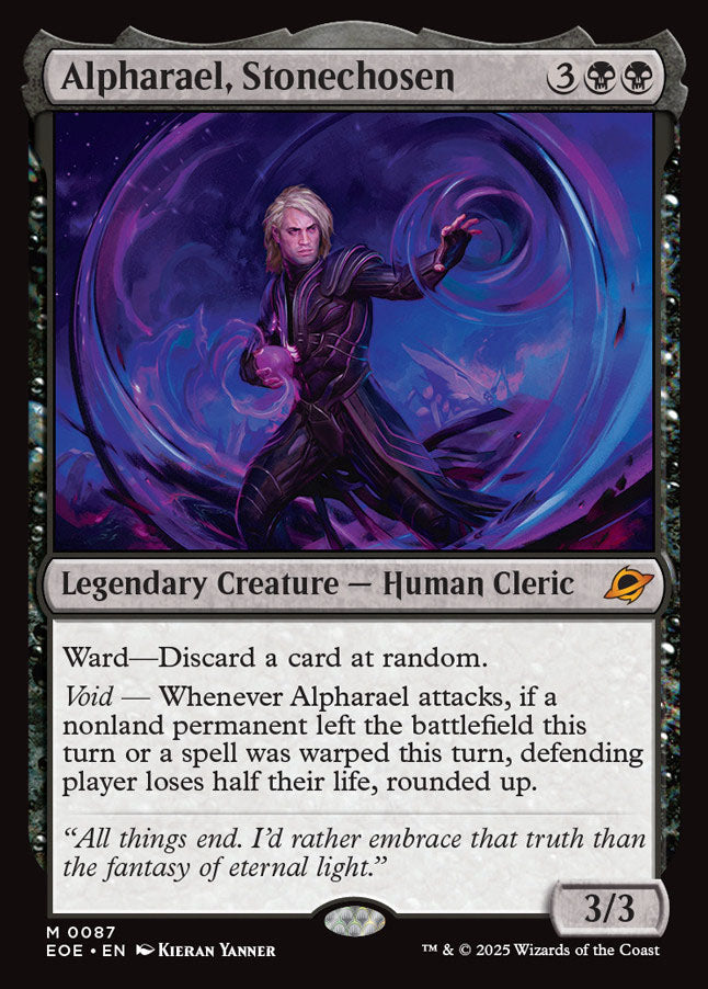 [Foil] EOE 087 Alpharael, Stonechosen M