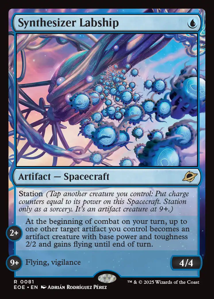[Foil] EOE 081 Synthesizer Labship R