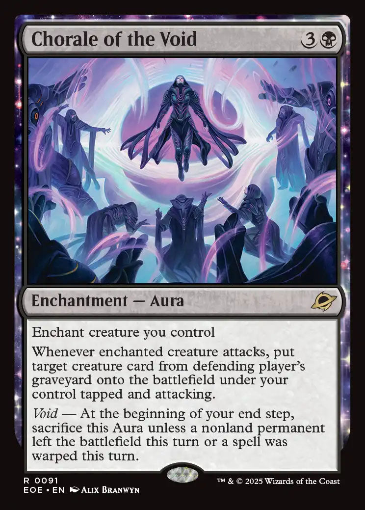 [Foil] EOE 091 Chorale of the Void R