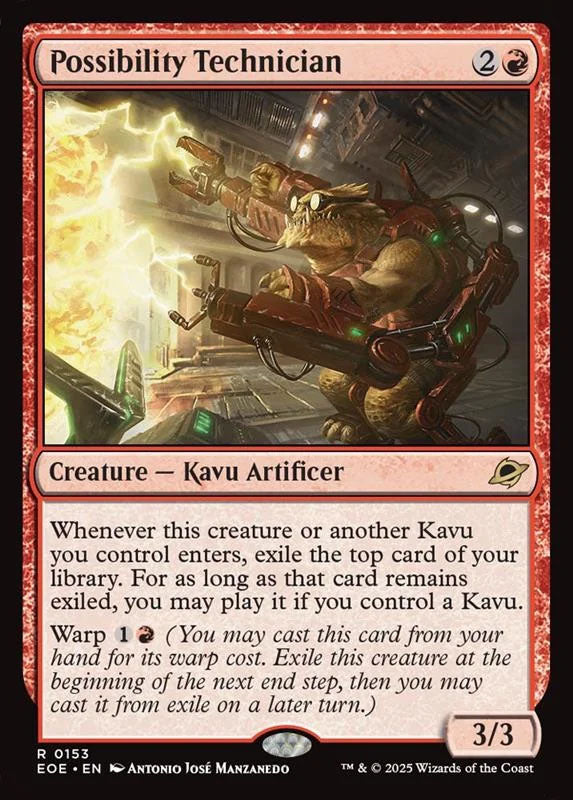 [Foil] EOE 153 Possibility Technician R