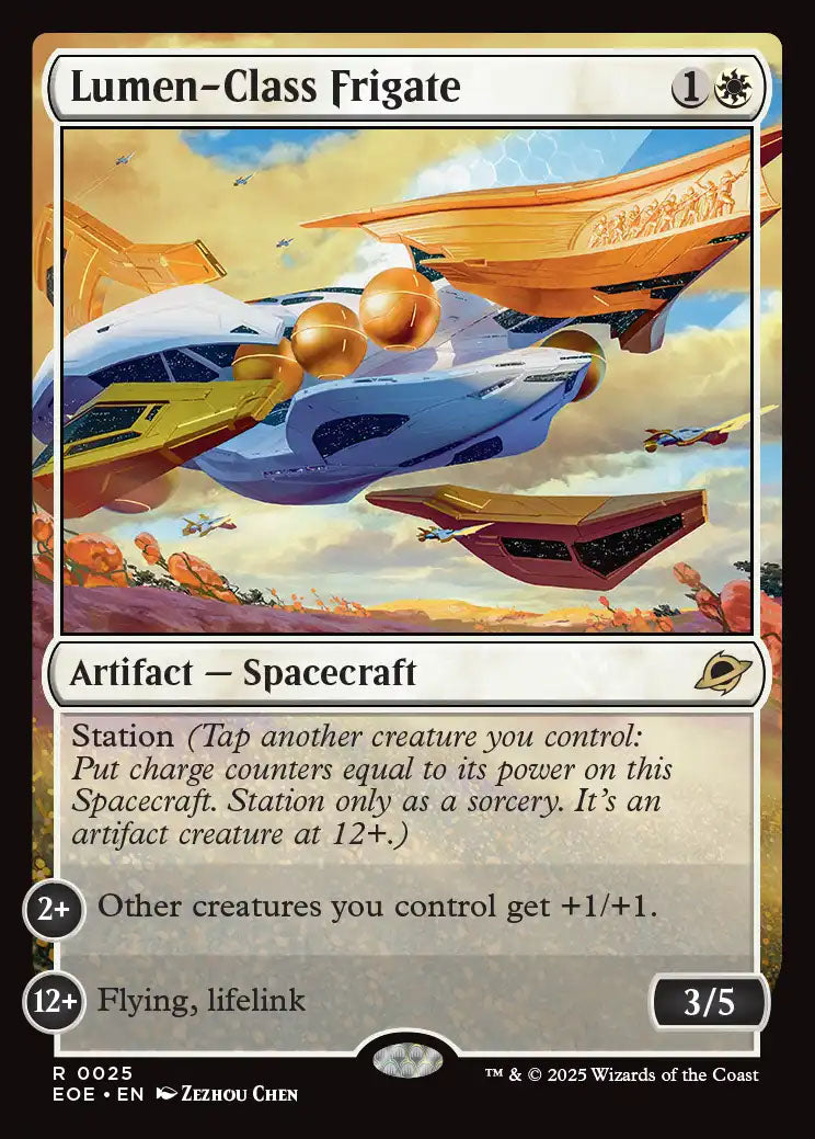 [Foil] EOE 025 Lumen-Class Frigate R