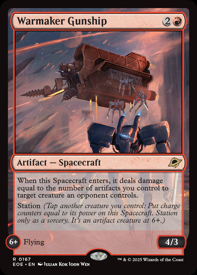 [Foil] EOE 167 Warmaker Gunship R