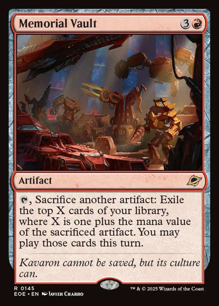 [Foil] EOE 145 Memorial Vault R