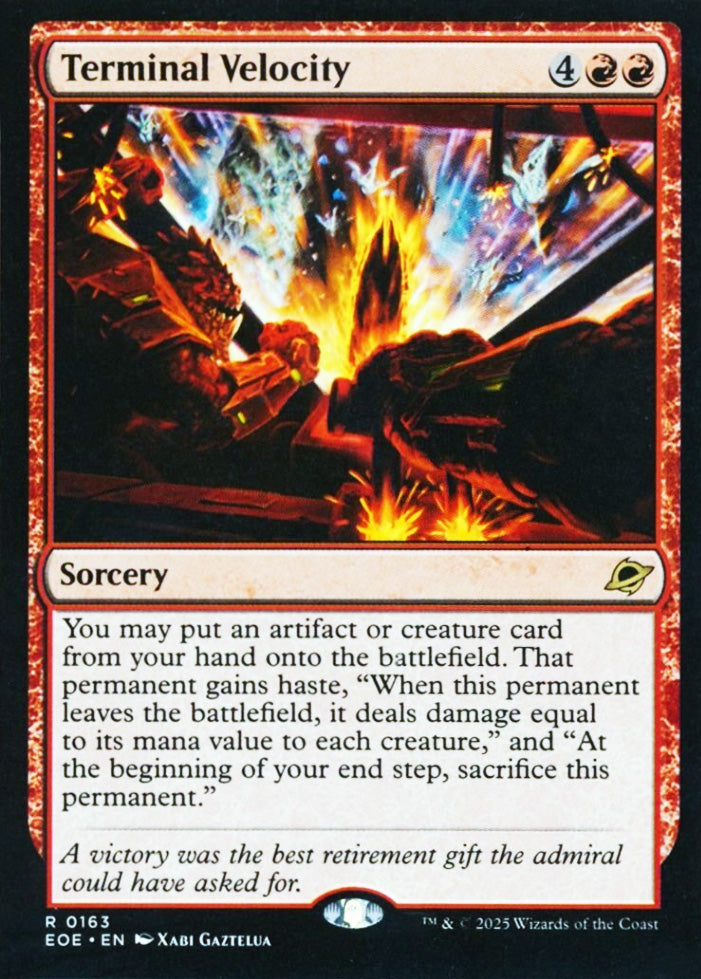 [Foil] EOE 163 Terminal Velocity R