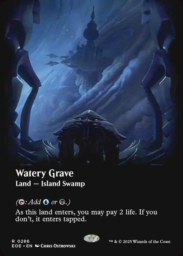 [Foil] EOE 286 Watery Grave (0286 - Borderless) R