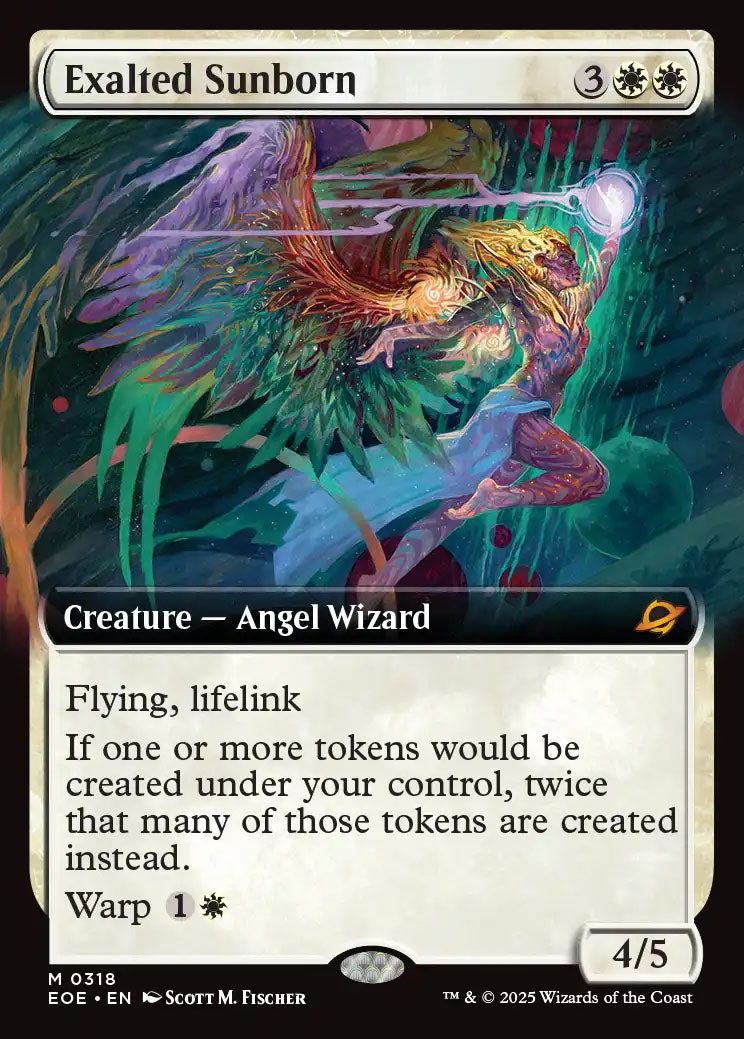 [Foil] EOE 318 Exalted Sunborn (0318 - Extended Art) M