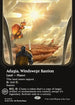 [Foil] EOE 372 Adagia, Windswept Bastion (0372 - Borderless Galaxy Foil) M
