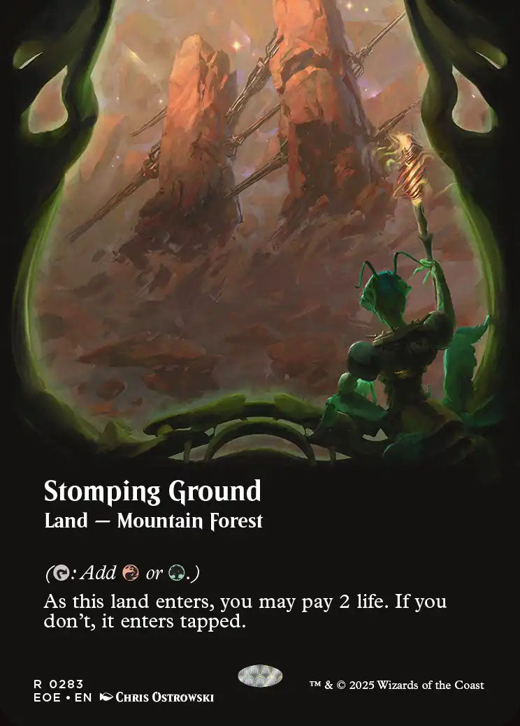 [Foil] EOE 283 Stomping Ground (0283 - Borderless) R