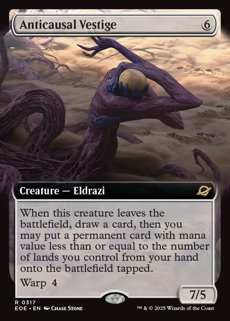 [Foil] EOE 317 Anticausal Vestige (0317 - Extended Art) R