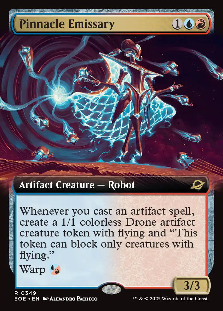 [Foil] EOE 349 Pinnacle Emissary (0349 - Extended Art) R