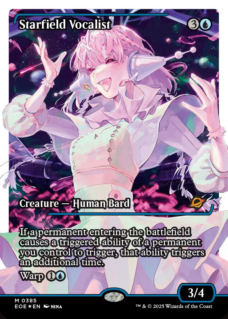 [Foil] EOE 385 Starfield Vocalist (0385 - Japan Showcase Fracture Foil) M