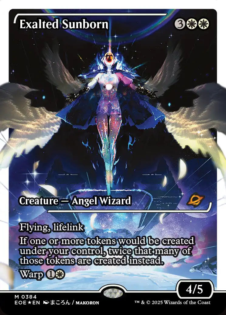 [Foil] EOE 384 Exalted Sunborn (0384 - Japan Showcase Fracture Foil) M