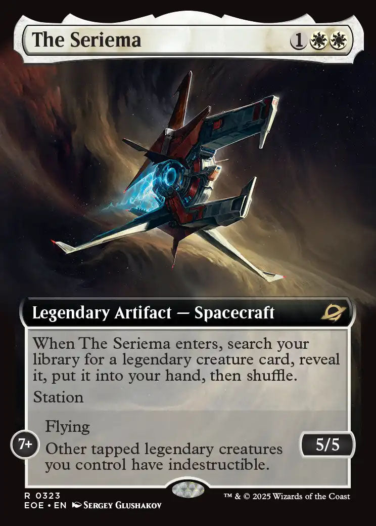 [Foil] EOE 323 The Seriema (0323 - Extended Art) R