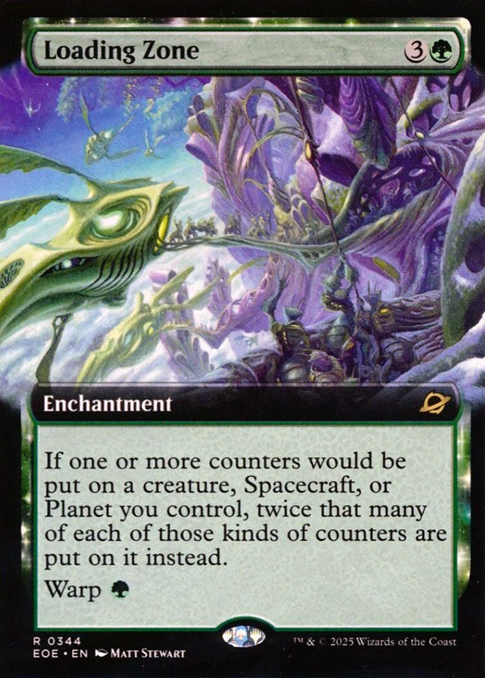 [Foil] EOE 344 Loading Zone (0344 - Extended Art) R