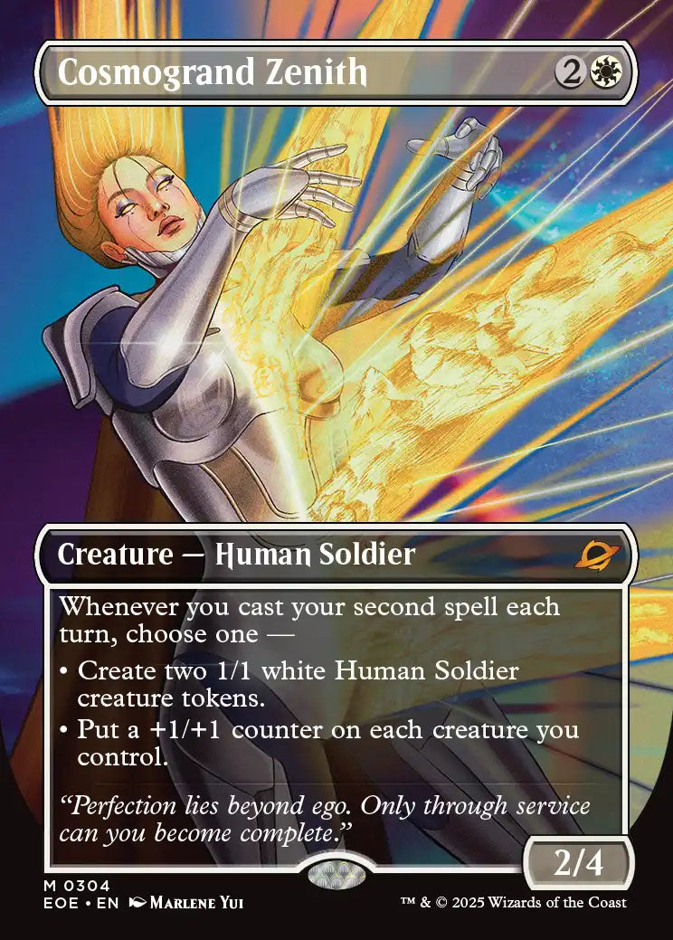 [Foil] EOE 304 Cosmogrand Zenith (0304 - Borderless) M