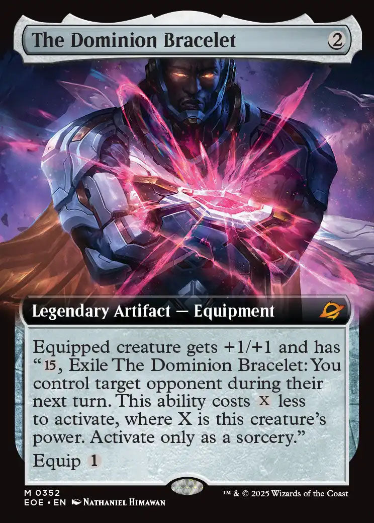 [Foil] EOE 352 The Dominion Bracelet (0352 - Extended Art) M