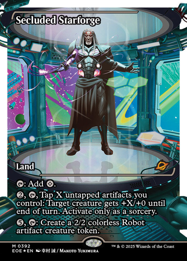 [Foil] EOE 392 Secluded Starforge (0392 - Japan Showcase Fracture Foil) M