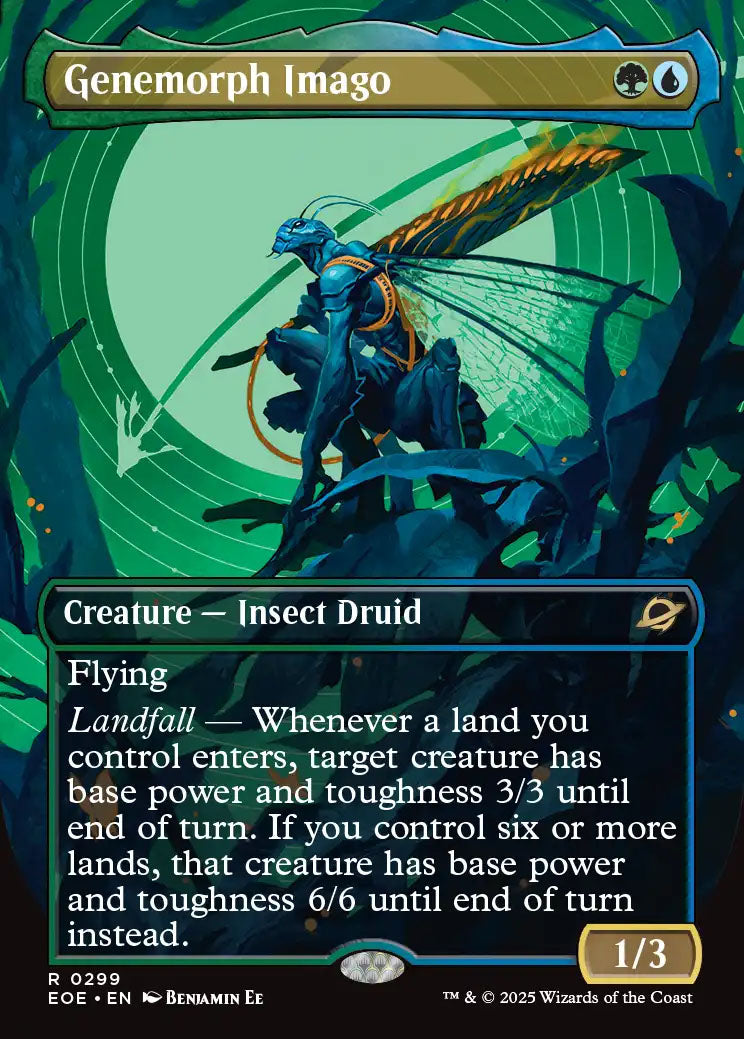 [Foil] EOE 299 Genemorph Imago (0299 - Borderless) R