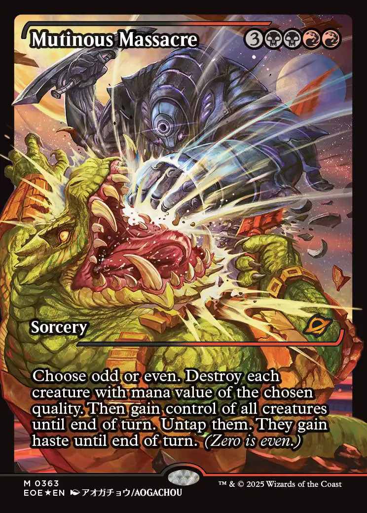 [Foil] EOE 363 Mutinous Massacre (0363 - Japan Showcase) M