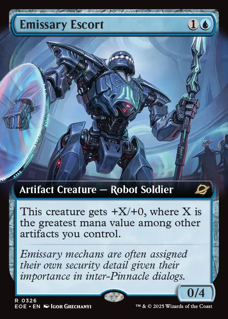 [Foil] EOE 326 Emissary Escort (0326 - Extended Art) R