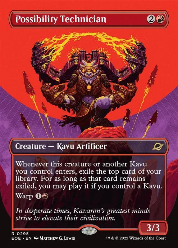 [Foil] EOE 295 Possibility Technician (0295 - Borderless) R