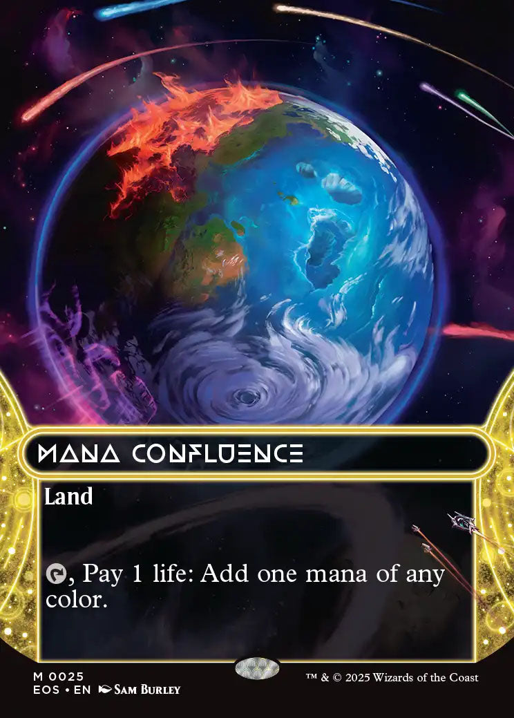 [Foil] EOS 025 Mana Confluence (0025 - Borderless) M