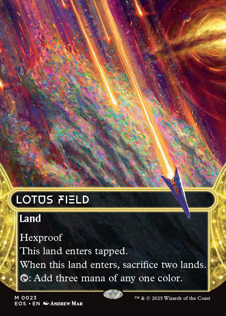 [Foil] EOS 023 Lotus Field (0023 - Borderless) M